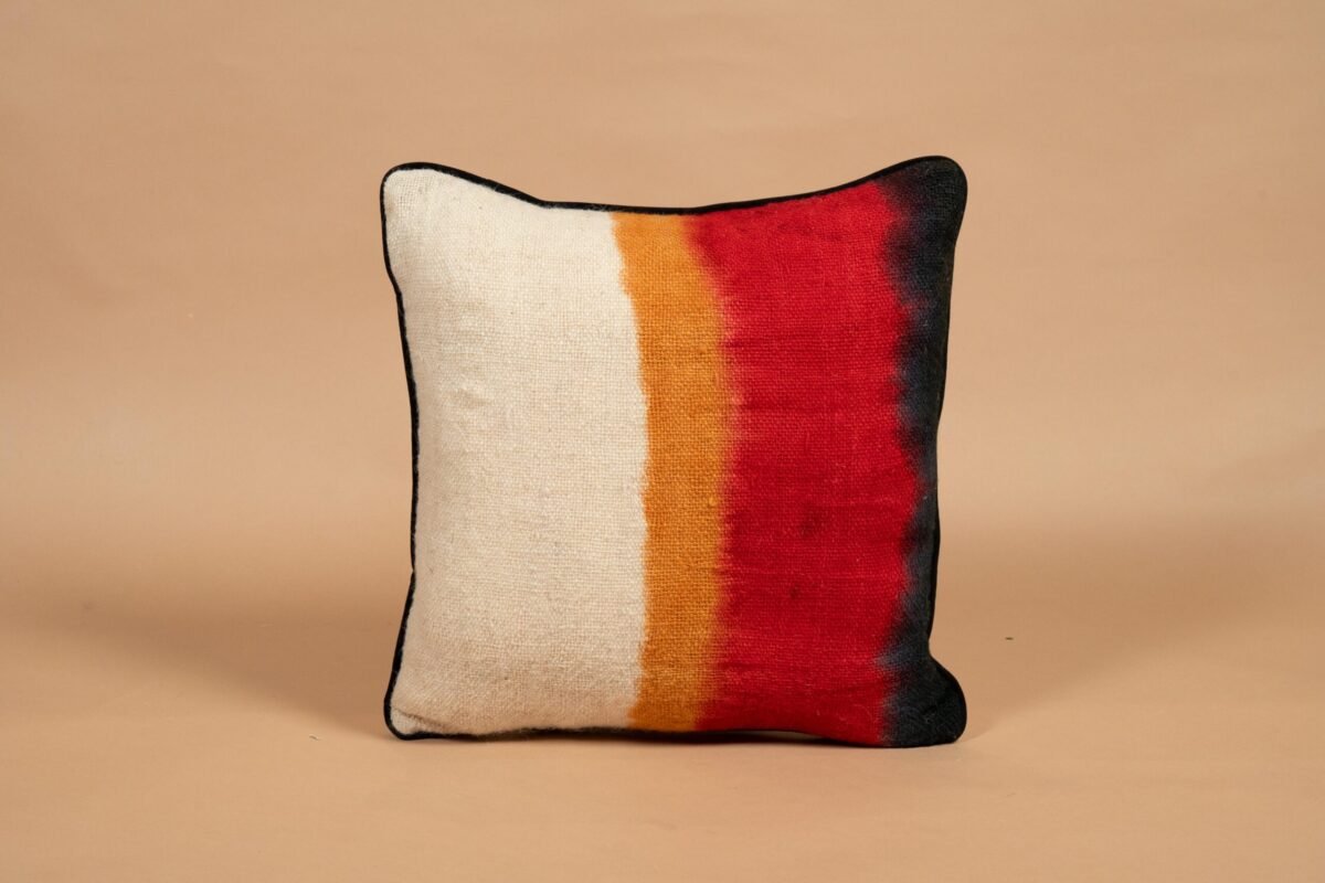 Coussin Laine & Coton Ethnique